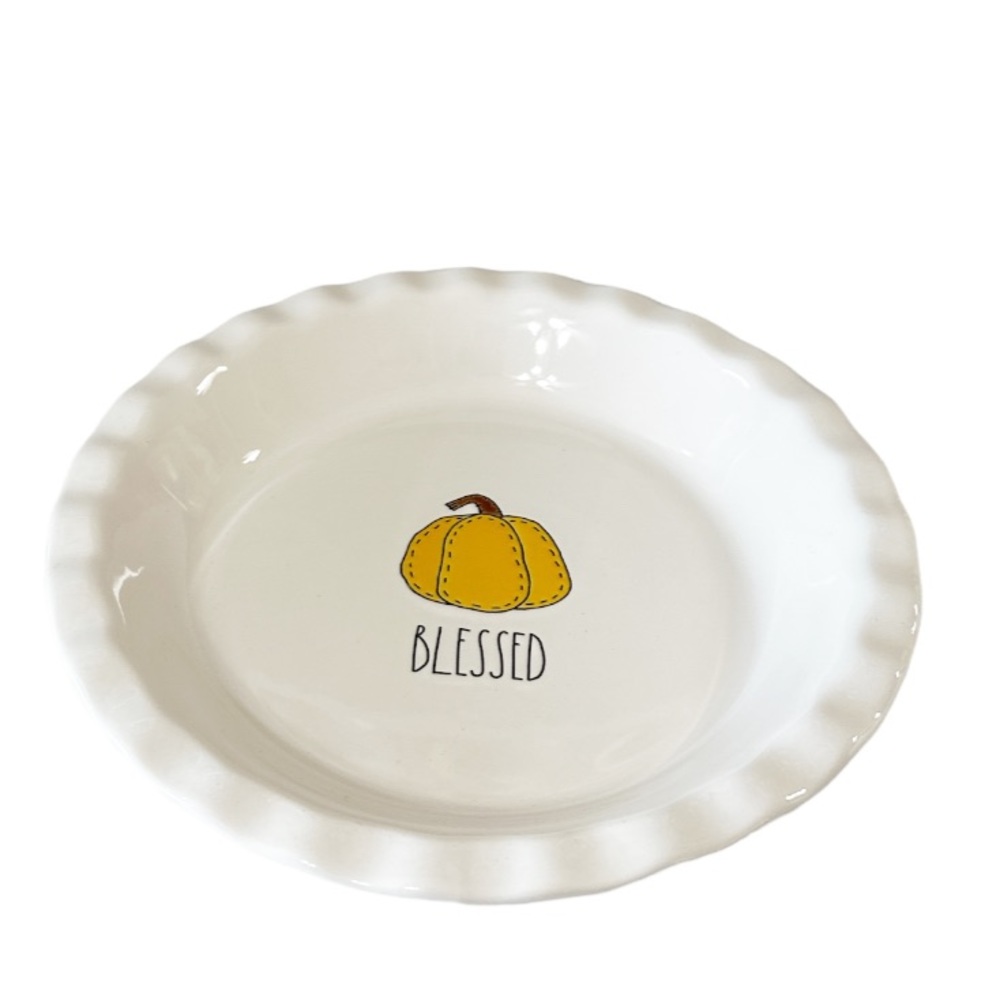 NEW Rae Dunn BLESSED Pie Plate 🥧